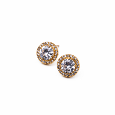 ARETES ZO14855E DORADO Acero Inoxidable G31