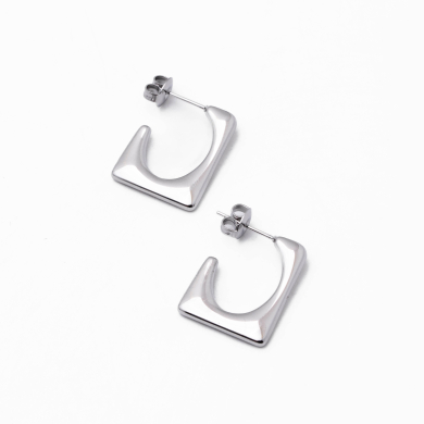 ARETES ZO14442E180 PLATEADO Acero Inoxidable F24