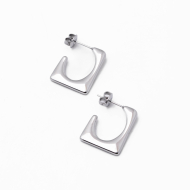 ARETES ZO14442E180 PLATEADO Acero Inoxidable F24