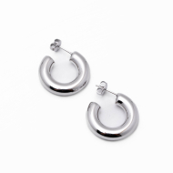 ARETES ZO9874E/5.0*20MM PLATEADO Acero Inoxidable
