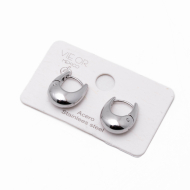 ARETES ZO11151E/13MM/200 PLATEADO Acero Inoxidable F24