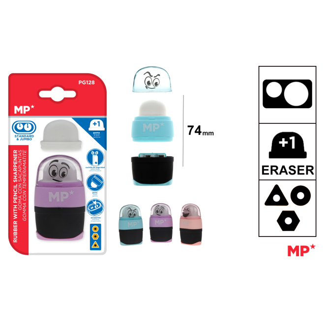 GOMA CON SACAPUNTAS EGG RECAMBIO -G16