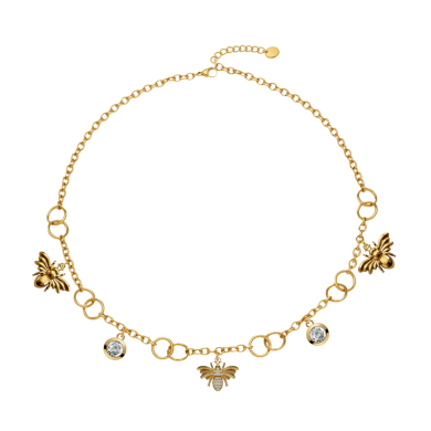 COLLAR ZO15743N DORADO Acero Inoxidable 2D44
