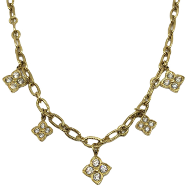 COLLAR ZO15558N DORADO Acero Inoxidable E33