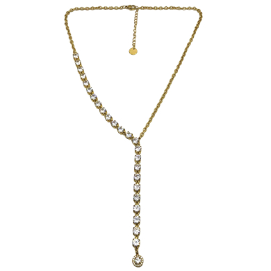 COLLAR ZO14091N DORADO Acero Inoxidable E33