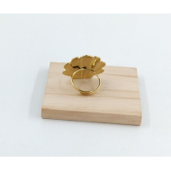 ANILLO ZO11309R DORADO Acero Inoxidable 2A49