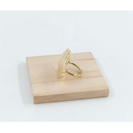 ANILLO ZO11309R DORADO Acero Inoxidable 2A49
