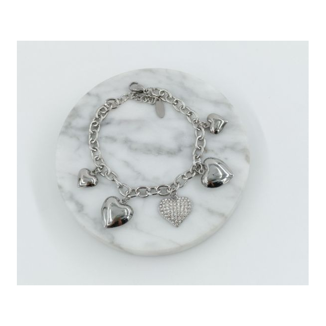 PULSERA ZO11626B PLATEADO Acero Inoxidable 2B58