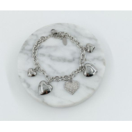 PULSERA ZO11626B PLATEADO Acero Inoxidable 2B58