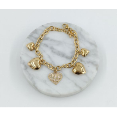 PULSERA ZO11626B DORADO Acero Inoxidable 2B58