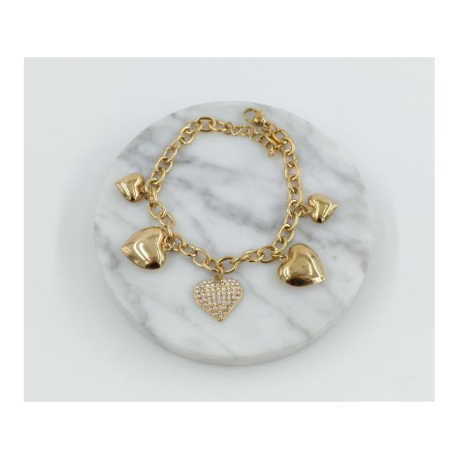 PULSERA ZO11626B DORADO Acero Inoxidable 2B58