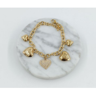 PULSERA ZO11626B DORADO Acero Inoxidable 2B58