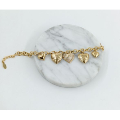 PULSERA ZO11626B DORADO Acero Inoxidable 2B58