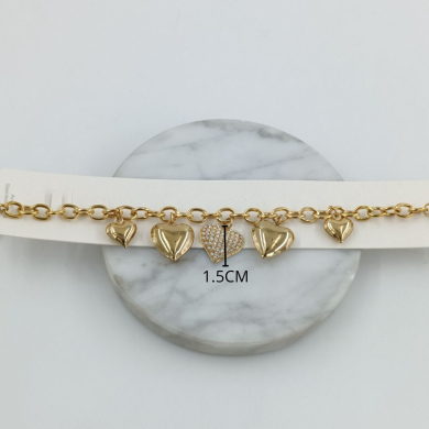 PULSERA ZO11626B DORADO Acero Inoxidable 2B58