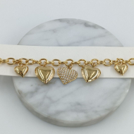 PULSERA ZO11626B DORADO Acero Inoxidable 2B58