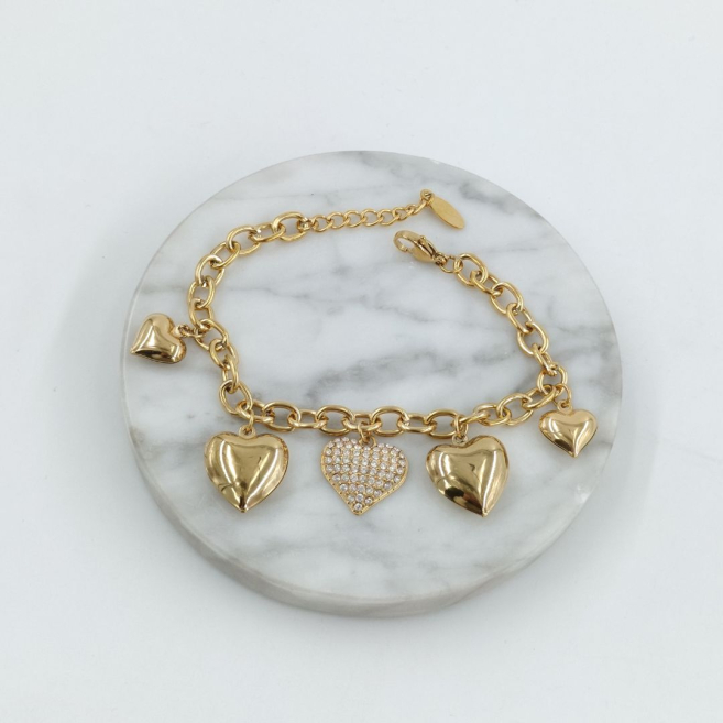 PULSERA ZO11626B DORADO Acero Inoxidable 2B58