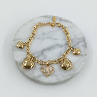 PULSERA ZO11626B DORADO Acero Inoxidable 2B58