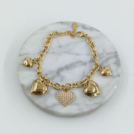 PULSERA ZO11626B DORADO Acero Inoxidable 2B58