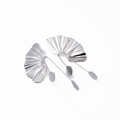 ARETES ZO8890E PLATEADO Acero Inoxidable G56