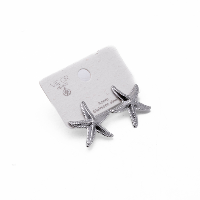ARETES ZO14461E180 PLATEADO Acero Inoxidable F31