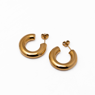 ARETES ZO9874E/5.0/20MM DORADO Acero Inoxidable