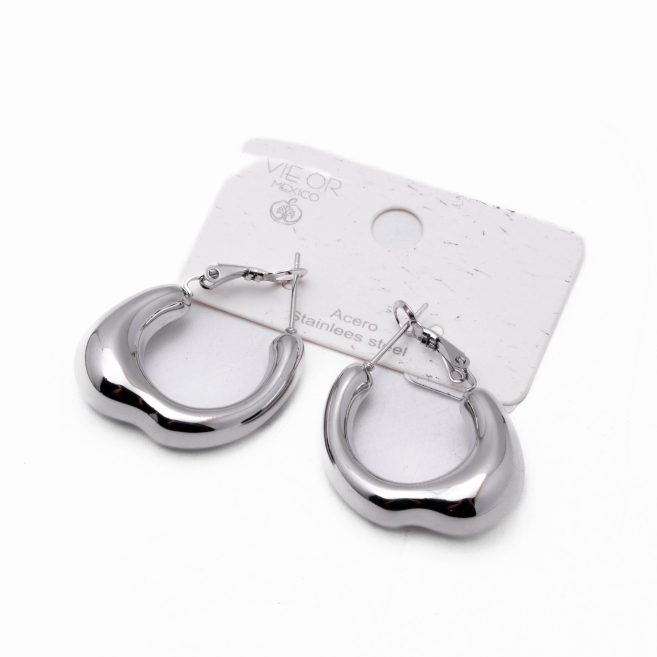 ARETES ZO11570E PLATEADO Acero Inoxidable F29