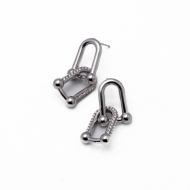 ARETES ZO13162E PLATEADO Acero Inoxidable F43