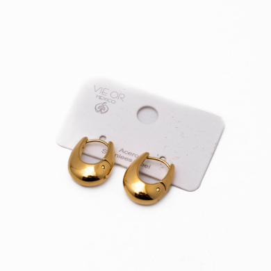 ARETES ZO11150E/15MM/200 DORADO Acero Inoxidable F29