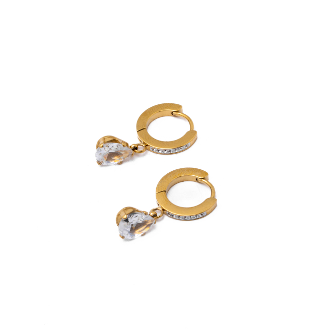 ARETES ZO11605E DORADO Acero Inoxidable G23
