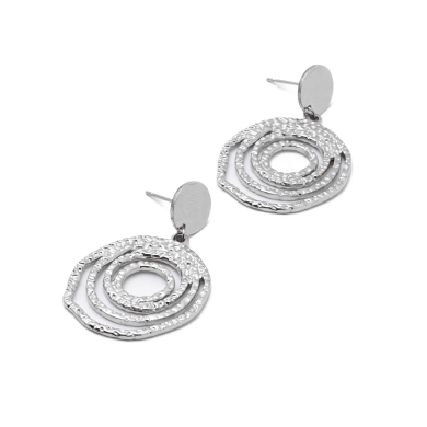 ARETES ZO13076E PLATEADO Acero Inoxidable G39
