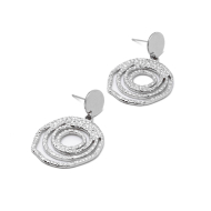ARETES ZO13076E PLATEADO Acero Inoxidable G39