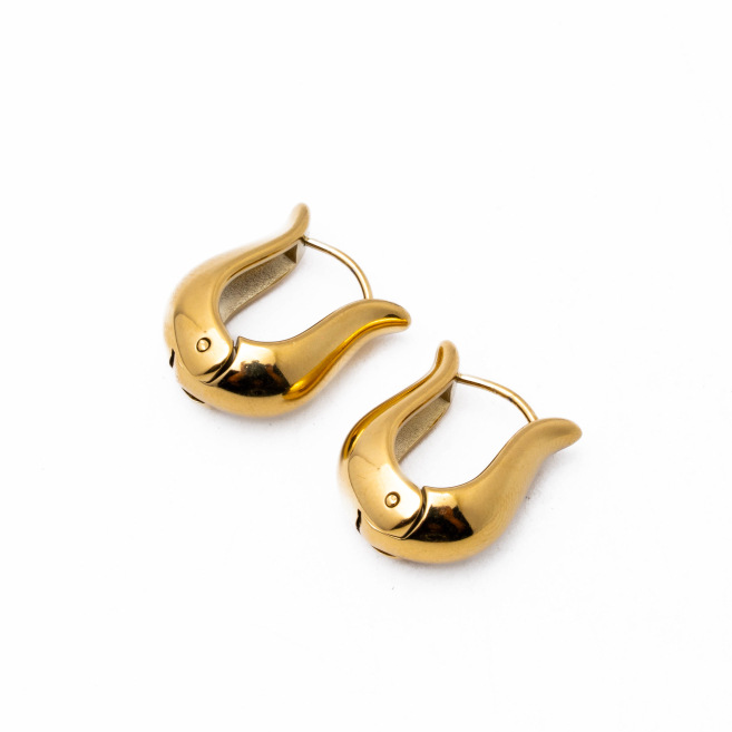 ARETES ZO11153E/15MM/200 DORADO Acero Inoxidable F29