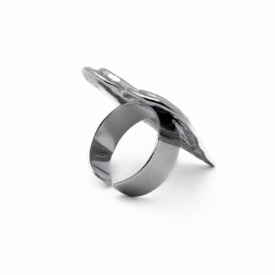 Anillo Y00889 Plateado Acero Inoxidable 2A54