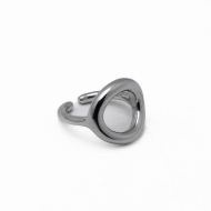 Anillo Y00910 Plateado Acero Inoxidable A25