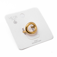Anillo Y00910 Dorado Acero Inoxidable A25