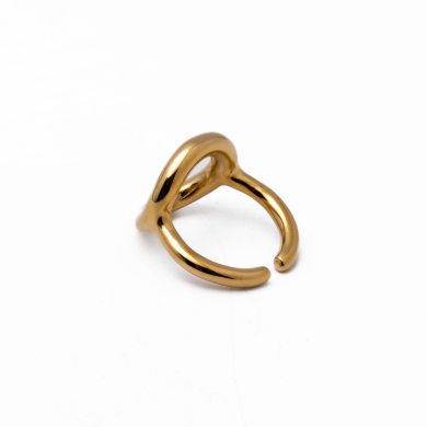 Anillo Y00910 Dorado Acero Inoxidable A25