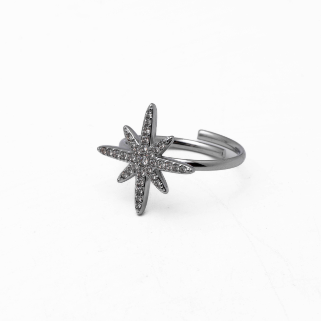 Anillo Y00943 Plateado Acero Inoxidable A22