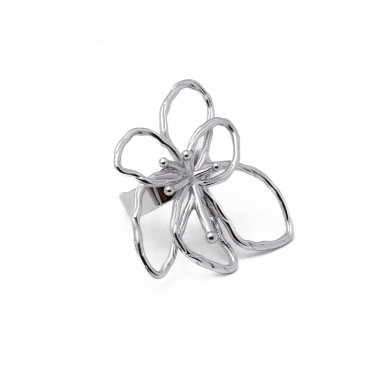 Anillo Y00957 Plateado Acero Inoxidable 2A38