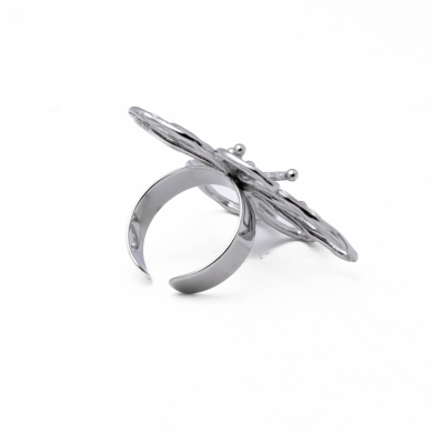 Anillo Y00957 Plateado Acero Inoxidable 2A38