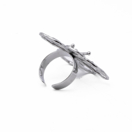 Anillo Y00957 Plateado Acero Inoxidable 2A38