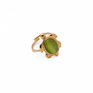 Anillo Y00891 Verde Acero Inoxidable 2A31