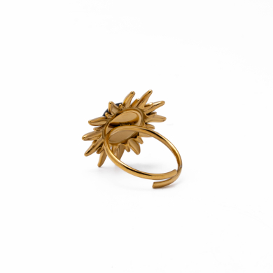Anillo Y00872 Marron Acero Inoxidable A38