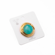 Anillo Y00999 Azul Acero Inoxidable A38