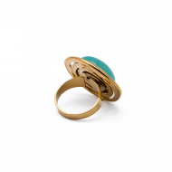 Anillo Y00999 Azul Acero Inoxidable A38