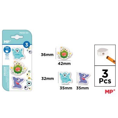 GOMA DE BORRAR CREATIVAS C14 - C13