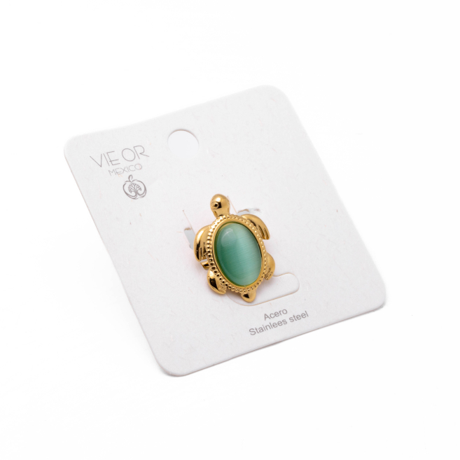 Anillo Y00891 Azul Acero Inoxidable 2A31