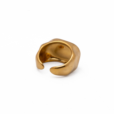 Anillo Y00846 Beig Acero Inoxidable 2A45