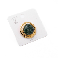 Anillo Y00999 Verde Acero Inoxidable A38