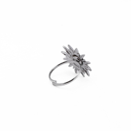 Anillo Y00879 Plateado Acero Inoxidable 2A52
