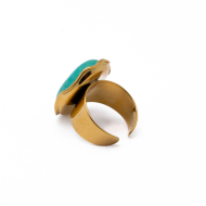 Anillo Y01001 Azul Acero Inoxidable 2A26